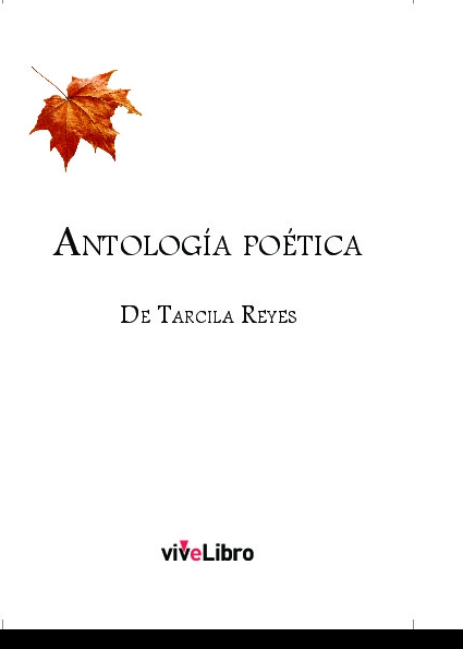 Antología poética de Tarcila Reyes