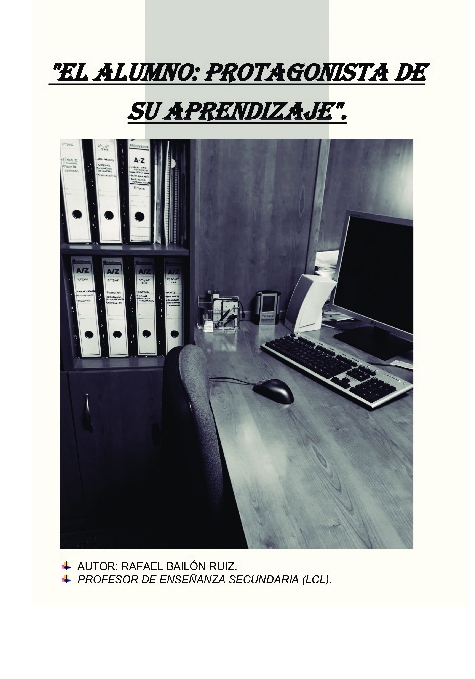 El alumno: protagonista de su aprendizaje